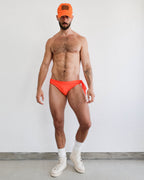 GYMNASIUM THE TIE SIDE SWIM BRIEF ORANGE