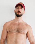 GYMNASIUM THE DISTRESSED CAP MAROON