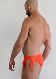 GYMNASIUM THE TIE SIDE SWIM BRIEF ORANGE