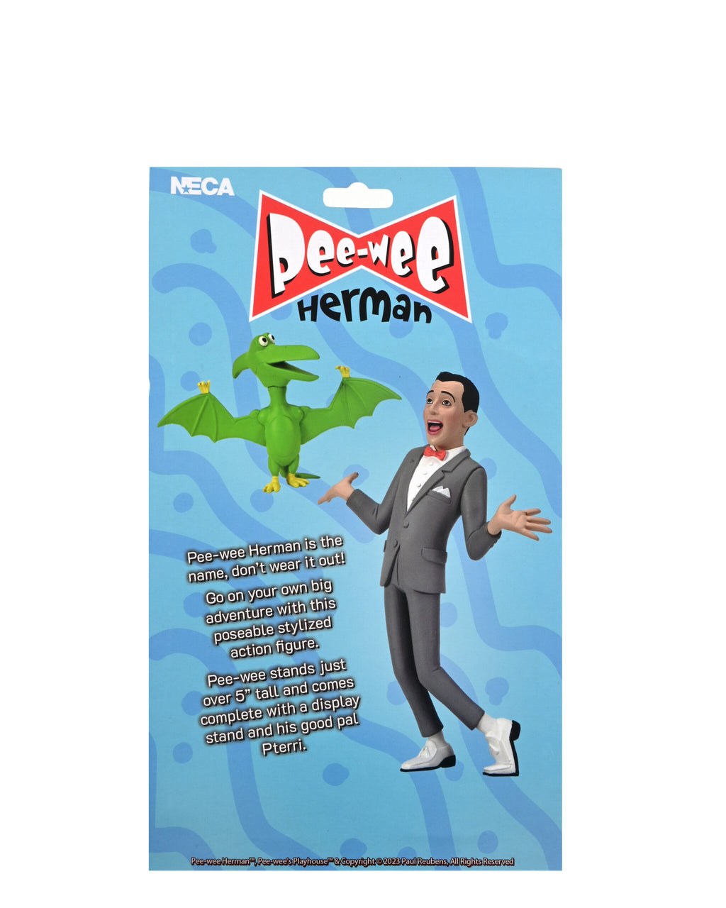 PEE-WEE PLAYHOUSE PEE-WEE HERMAN AND PTERRI ACTION FIGURE