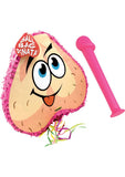 Pecker Bat & Balls Pinata Combo - Pink