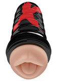 PDX Elite Air Tight Oral Masturbator - Mouth - Vanilla/Black