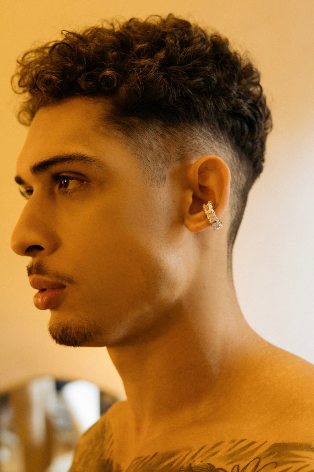 Diamond Ear Cuff