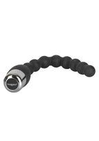 Silicone Bendie Power Probe Anal Beads Waterproof Black