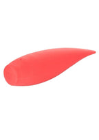 Red Hot Ember USB Rechargeable Silicone Mini Vibrator - Red
