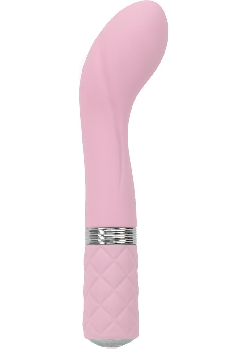 Pillow Talk Sassy Rechargeable Silicone G-Spot Vibrator - Pink