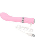 Pillow Talk Sassy Rechargeable Silicone G-Spot Vibrator - Pink