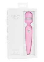 Pillow Talk Cheeky Rechargeable Silicone Wand Massager - Pink