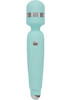 Pillow Talk Cheeky Rechargeable Silicone Wand Massager - Teal