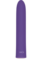 7 Function Rechargeable Slim Vibrator - Purple