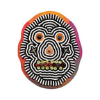Skull By Jeffrey Gibson - Die-Cut Sticker