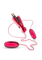 B Yours Double Pop Eggs with Wired Remote Control - Cerise