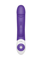 The Rabbit Company The Thrusting Rabbit Rechargeable Silicone Rabbit Vibrator - Purple