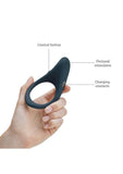 We-Vibe Verge Vibrating Perineum Cock Ring - Slate