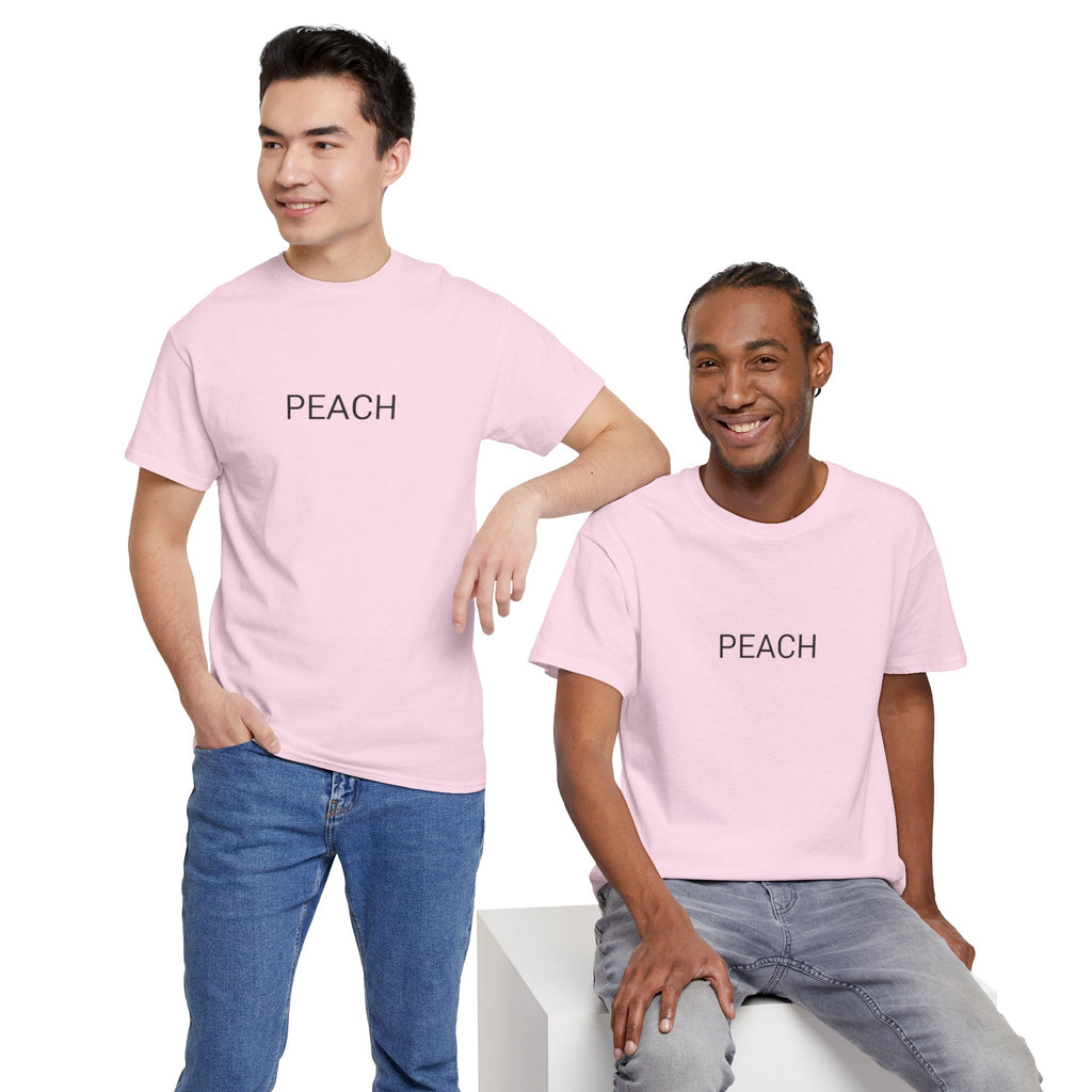 PEACH TEE BY CULTUREEDIT AVAILABLE IN 13 COLORS