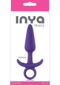 Inya Prince Silicone Butt Plug - Medium - Purple