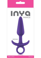 Inya Prince Silicone Butt Plug - Medium - Purple