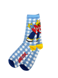 I Love W Socks Light Blue by Walter Van Beirendonck