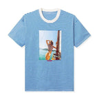 PLAYBOY Striped Vip Club T-Shirt