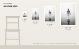 Solitude, 2025 — print size comparison