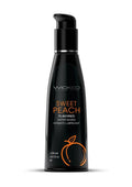 Wicked Aqua Water Based Flavored Lubricant Sweet Peach 4oz