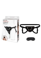 Lux Fetish Neoprene Strap-On Harness - Black