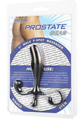 Blue Line Prostate Gear Male P-Spot Massager - Black