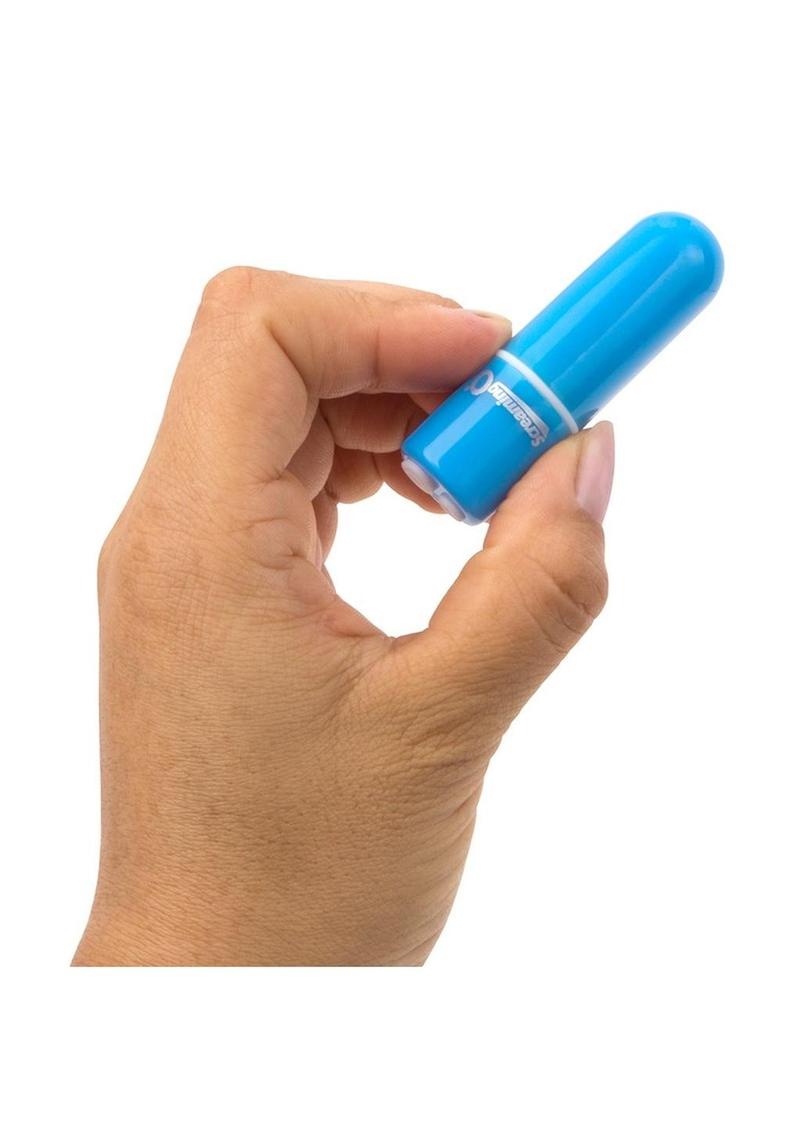 Vooom Silicone USB Rechargeable Bullet with Remote Control - Blue