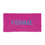 Femme Beach Towel by CULTUREEDIT