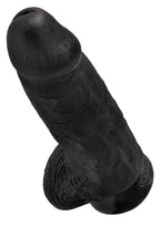 King Cock Chubby Dildo 9in - Black