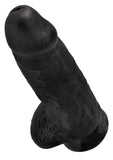 King Cock Chubby Dildo 9in - Black