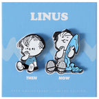 Peanuts Then and Now - Linus Pin Set