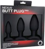 Nexus Butt Plug Trio Set