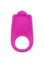 Couple's Enhancers Silicone Rechargeable Teasing Enhancer Cock Ring - Pink