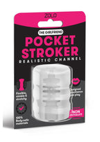 ZOLO Girlfriend Pocket Stoker Channel Texture - Clear