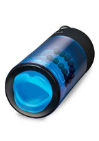 ZOLO Blowpro Vibrating Simulator Masturbator with Bullet and Wired Remote Control - Blue/Black
