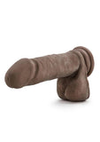 Au Naturel Sensa Feel Dildo 8in - Chocolate