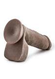 Au Naturel Sensa Feel Dildo 8in - Chocolate