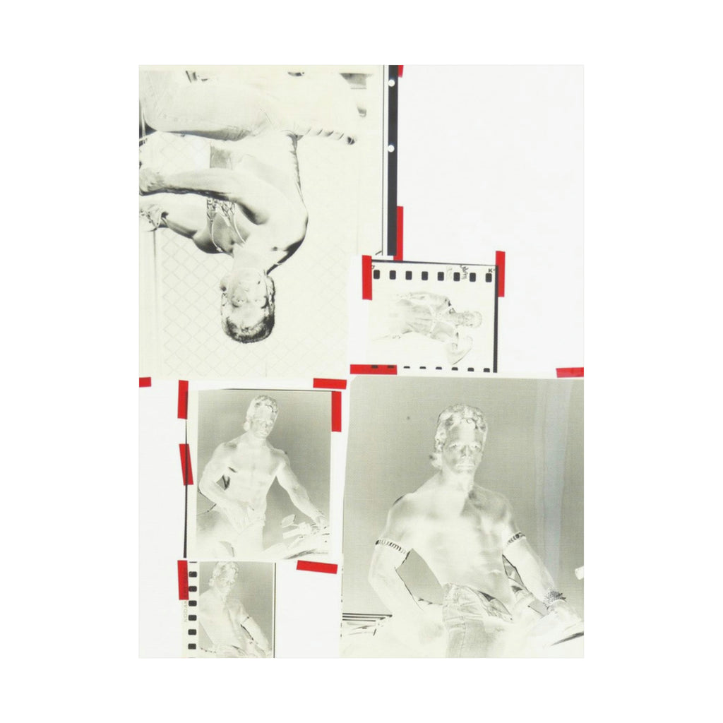 90S VINTAGE GAY PORN TRANSPARENCY Matte Vertical Poster #12