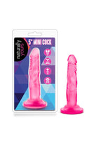 Naturally Yours Mini Dildo 5.75in - Pink