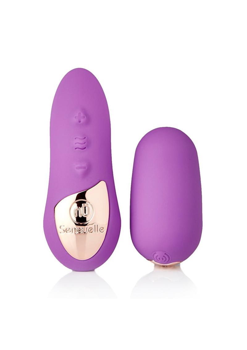 Nu Sensuelle Petite Rechargeable Egg with Remote Control - Purple