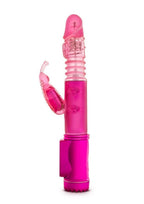 Sexy Things Butterfly Thruster Mini Rabbit Vibrator - Fuchsia