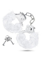 Temptasia Plush Fur Cuffs - White