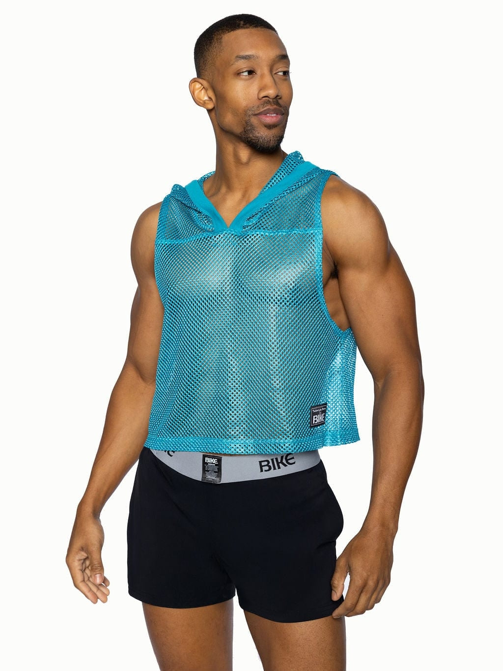 BIKE Hooded Sleeveless Practice Jersey - Teal