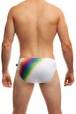 Rainbow Swim Brief by Jack Adams in 2 colors