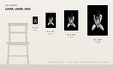 Lover, Loser, 2026 — print size comparison