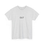OUT TEE BY CULTUREEDIT AVAILABLE IN 13 COLORS