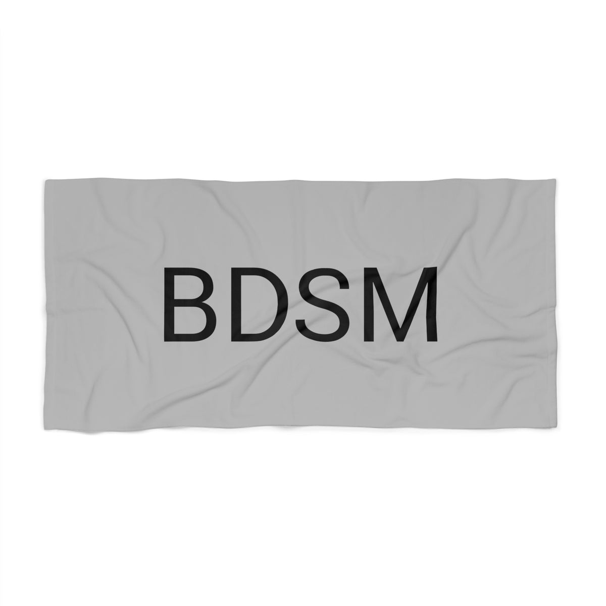 BDSM Beach Towel by CULTUREEDIT