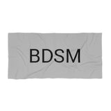 BDSM Beach Towel by CULTUREEDIT