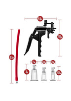Temptasia Clitoris and Nipple Pump - Red